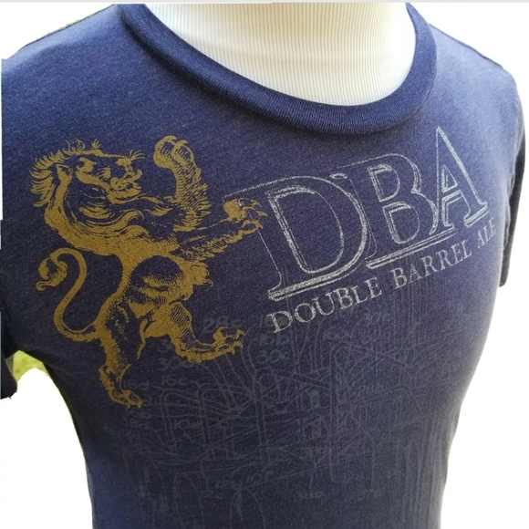 Firestone Walker Brewing DBA T-Shirt sz Medium Double Barrel Ale Beer Tee - Picture 2 of 9